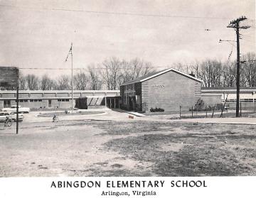 A photo showing Abingdon in the 1950's.